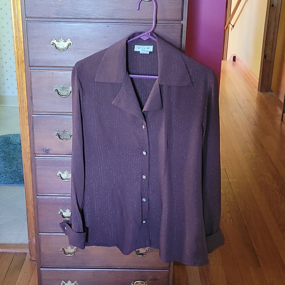 Womens Brown Blouse
